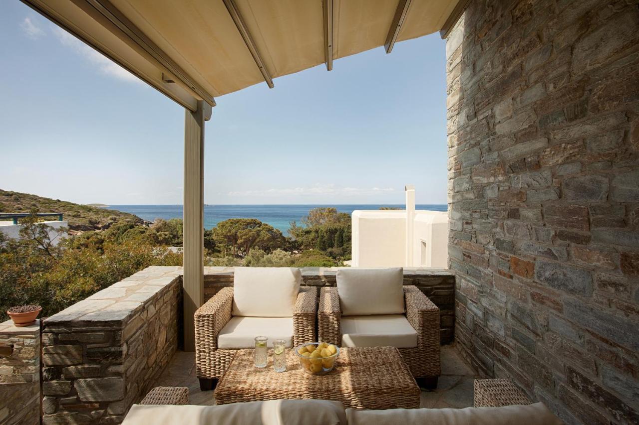 Aithra -Agios Petros Andros Villa Gavrio Luaran gambar