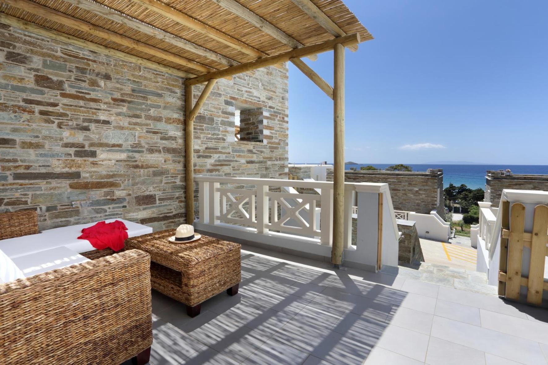 Aithra -Agios Petros Andros Villa Gavrio Bilik gambar