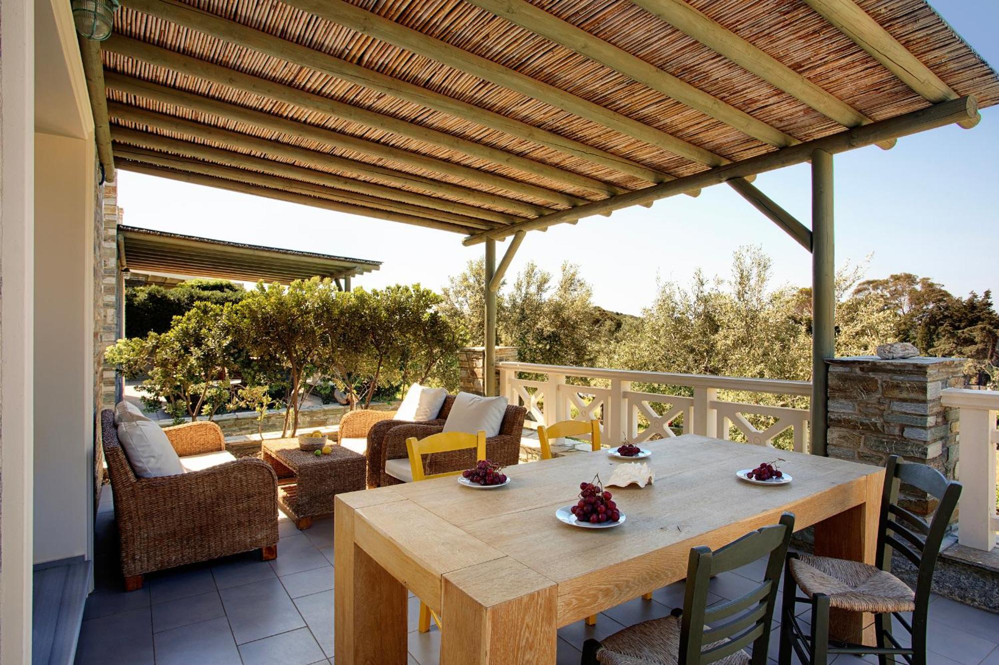 Aithra -Agios Petros Andros Villa Gavrio Luaran gambar