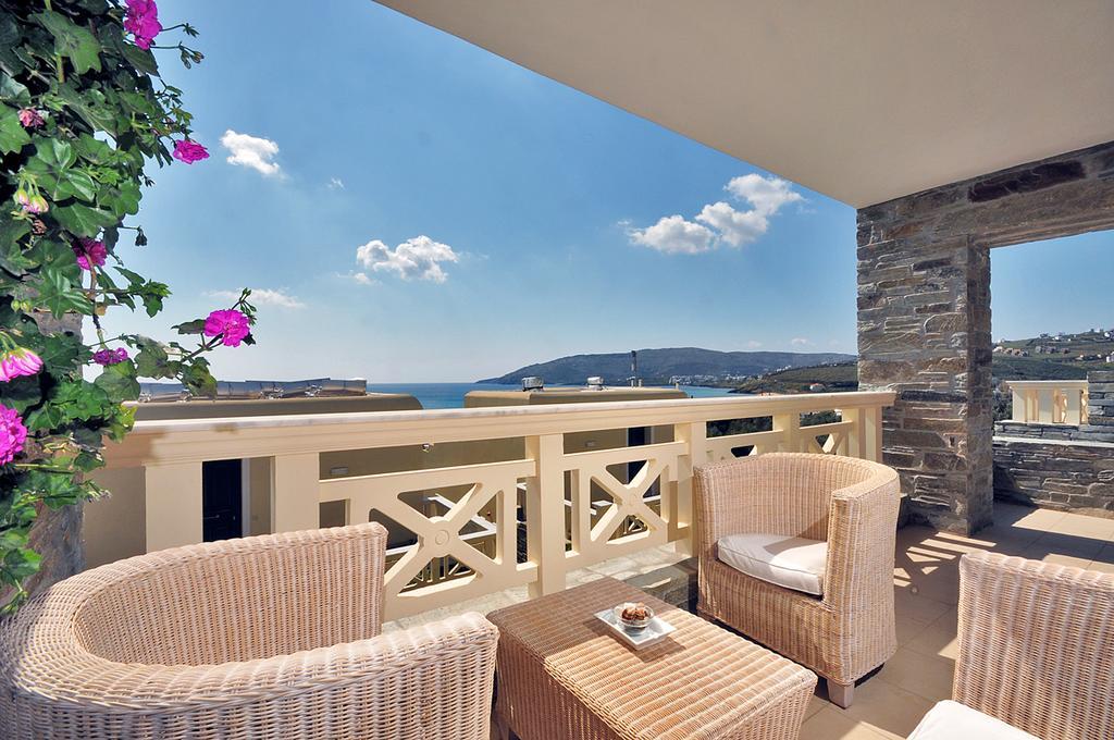 Aithra -Agios Petros Andros Villa Gavrio Luaran gambar